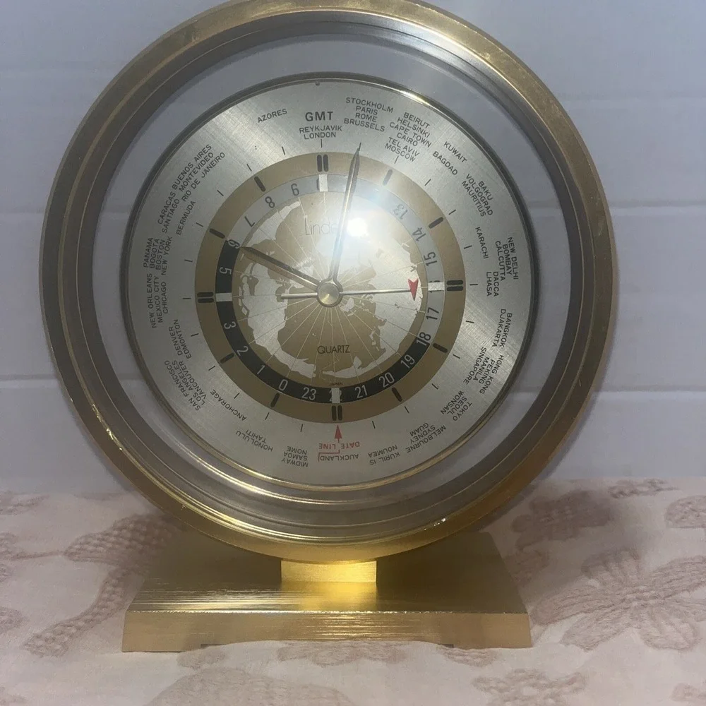 Linden Japan Quartz‎ Clock 7-3/4